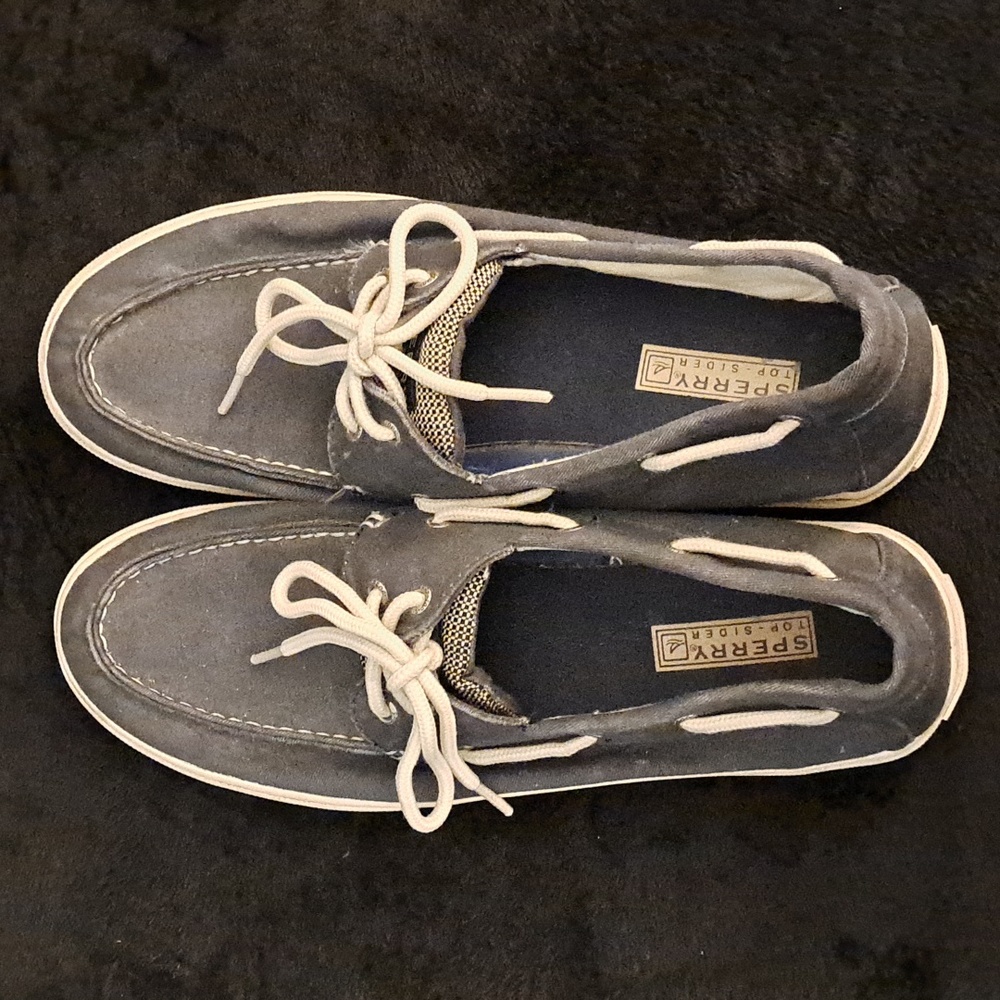 Men's 11.5 Navy Sperry Top Siders